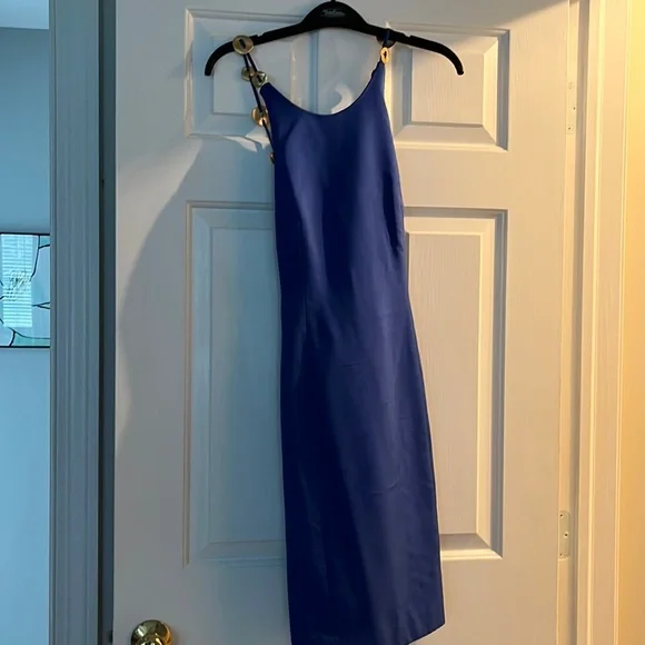 duck egg blue bridesmaid dress uk Pandy Satin Cowl Bridesmaid Dress